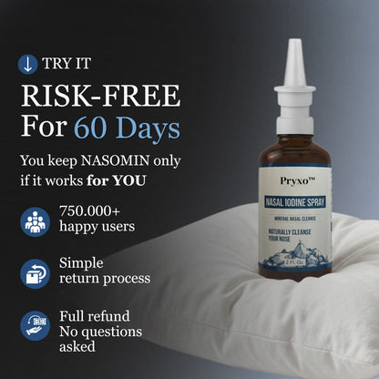 Pryxo™ Nasal Spray – Limited Time 50% OFF | ✅ 60‑Day Money Back Guarantee